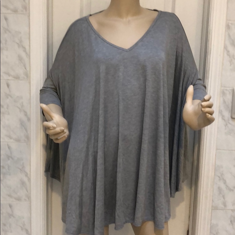 GREY TUNIC TOP - Picture 3 of 6